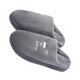 thumbnail image 3 of 1 par de pantuflas de felpa para hombre, antideslizantes, cómodas y cálidas para el hogar., 3 of 6
