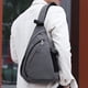 thumbnail image 4 of 1 bolsa de hombro para exteriores, bandolera, pecho, exterior, mochila de viaje para mujeres y hombres. MFZFUKR 221653-3, 4 of 8