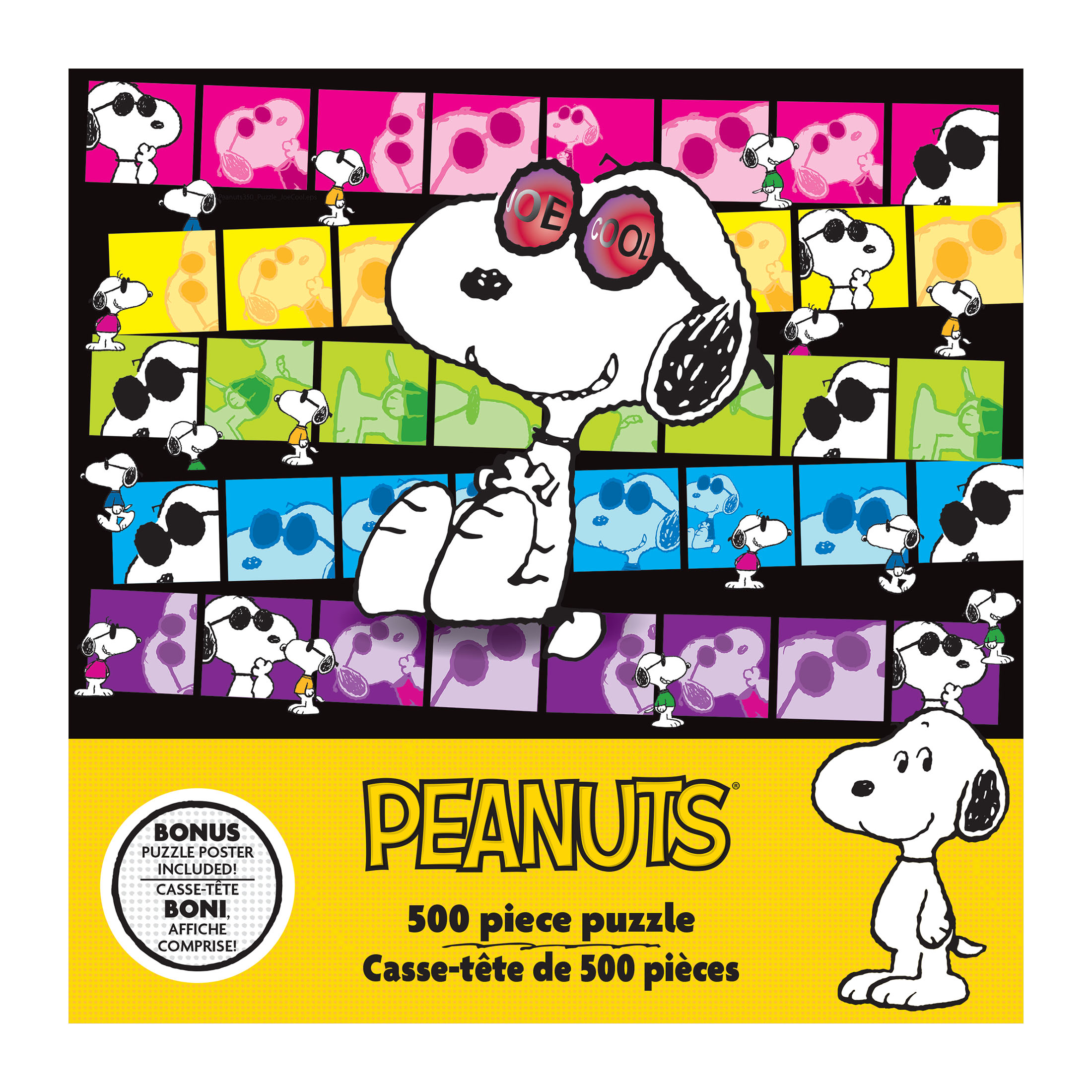 RoseArt - Colorluxe 500 pièces - JoeCool- Puzzle à emboîter pour adultes