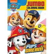 PAW Patrol Jumbo Coloring Book, 64 Pages