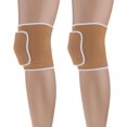 thumbnail image 4 of koolsoo Genouillère de Protection pour Exercice Extérieur Danse Soccer Patinage à Roulettes Beige, 4 of 9