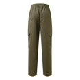 thumbnail image 2 of Pantalón Casual Holgado Con Múltiples Bolsillos Para Hombre, 2 of 8