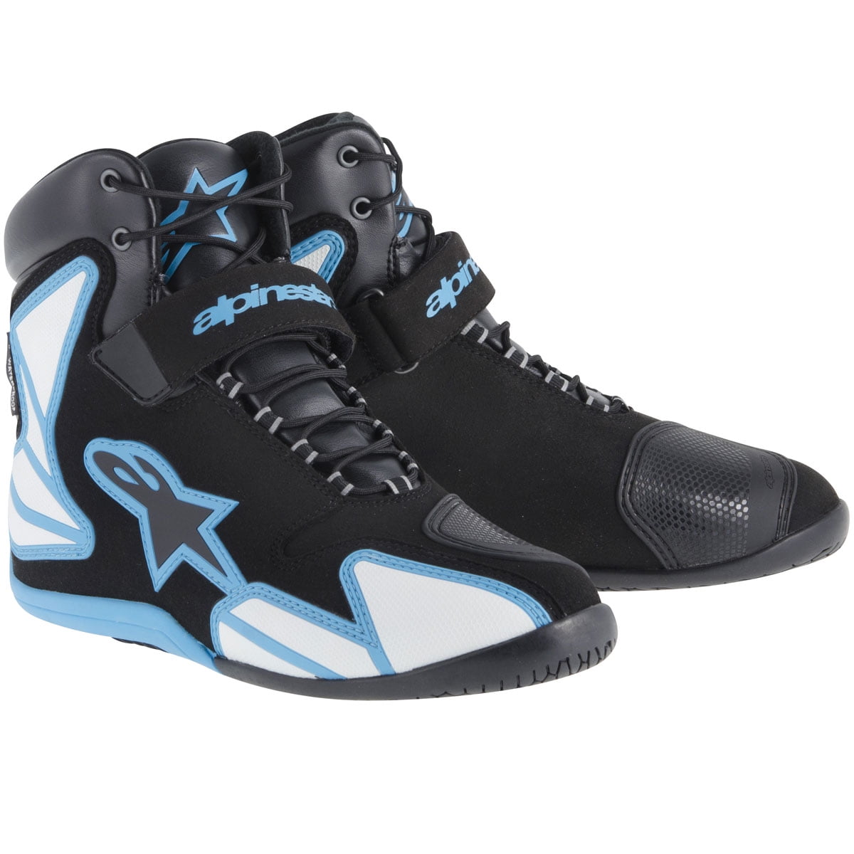 Alpinestars Fastback Mens Waterproof Shoes Blue/Black