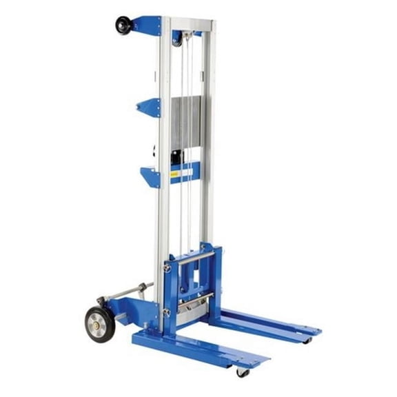 VESTIL WINCH LIFT TRUCK ADJUST STRADDLE 400 LB A-LIFT-S-HP
