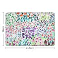 thumbnail image 5 of Pioneer Flower Floral Print Flannel Non Slip Door Rugs,Washable Door Mats Indoor,Decorative Door Mats,Dirt-Resistant and Absorbent Doormat for Entrance,Bedroom,Kitchen,Bathroom,23.5"x16", 5 of 5