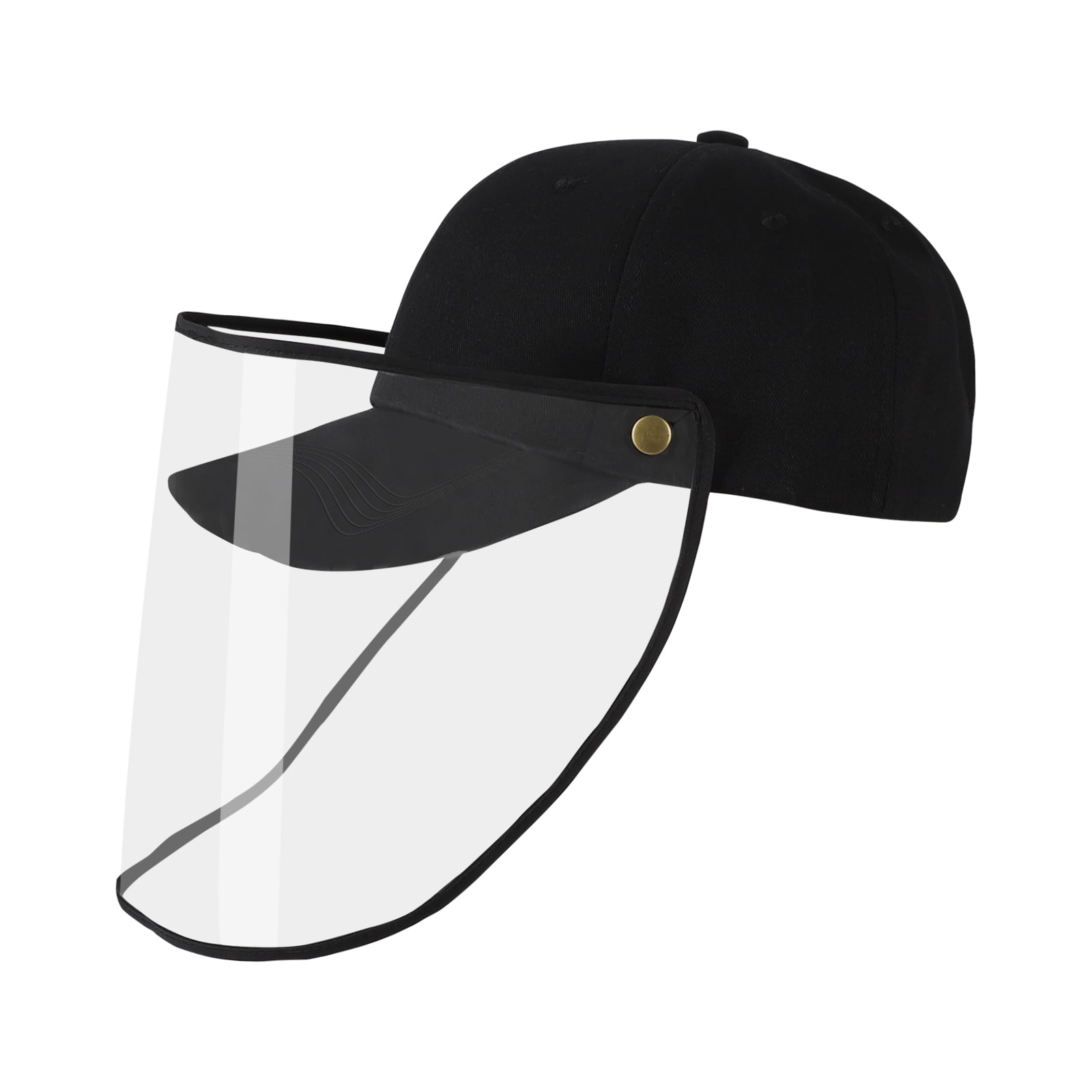 Hat with Face Shield, EEEkit Full Face Shield Cap, Safety Full Face