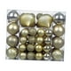 thumbnail image 3 of 48 adornos colgantes para decoración navideña, adornos colgantes decorativos, Oro, 3 of 9