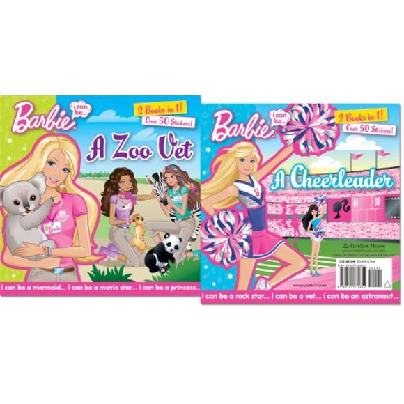 I Can Be... a Zoo Vet/I Can Be... a Cheerleader (Barbie) 9780375872655 Used / Pre-owned
