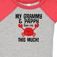 thumbnail image 4 of Inktastic Grammy and Pappy Love Me Boys or Girls Baby Bodysuit, 4 of 5