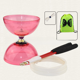 thumbnail image 1 of Sonajero de diábolo Rodamiento de diábolo de cristal Diabolo para niños Estudiante Adulto Principiante Sonajero de diábolo de doble rueda luminoso, 1 of 1