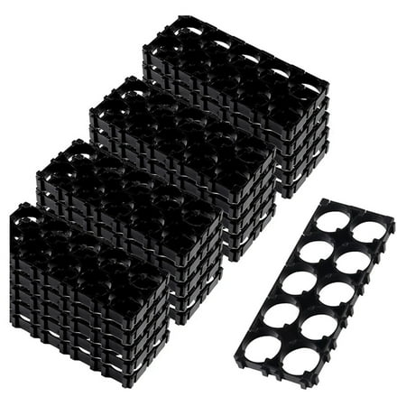 

20Pcs 18650 Lithium Cell 2X5 Cell 18650 Lithium Battery Plastic Holder Bracket for DIY Battery Pack