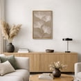 thumbnail image 5 of Framed Canvas Print Minimalist White Ginkgo Leaves Botanical Wall Art Neutral Modern Nature Decorative for Living Room Bedroom - 16"x24" NATURAL, 5 of 8