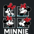 thumbnail image 3 of Mickey & Friends - Minnie Grid - Juniors Cropped Cotton Blend T-Shirt, 3 of 5