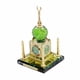 thumbnail image 2 of Modelo de Artesanía Musulmana 3D, Reloj en Miniatura, Escultura de Modelo de Construcción Islámica, Arquitectura de Cristal de Pieza de Exhibición Col 12x21x3.5cm perfecl Estatua del edificio islámico, 2 of 8