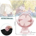 thumbnail image 3 of Clip on Fan, 3 Speed 360° Adjustable USB Desk Fan, Portable Personal Fan Rechargeable, 3 of 6