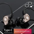 thumbnail image 1 of HiFi Level Surround Sound Type-C Earbuds - Dual Interface Compatible with Samsung Galaxy Ultra Series / iPhone 15 Pro, 10mm Dynamic Driver + Atmos Certified, 1 of 9
