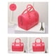 thumbnail image 2 of MIFORINES Bolso de mano con asa superior en forma de almohada de gelatina de verano para mujer, bolso de cristal transparente de Color caramelo, 2 of 2