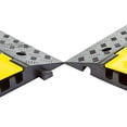 thumbnail image 1 of Modular 5-Channel Rubber Cable Cover Protector Ramp, 1 of 4