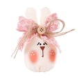 thumbnail image 2 of Yusimy Easter Fabric Stuffed Rabbit Decorative Ornament Holiday Props, 2 of 6