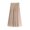 Beige, variant on Gureui Women Elegant Tutu Swing Skirts Solid Color Multilayer Tulle Pleated Elastic High Waist Mesh Long Formal Wedding Party A-Line Midi Skirt
