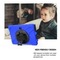 thumbnail image 3 of XYX Case for Samsung Galaxy Tab Active4 Pro/Tab Active Pro with 360 Degree Rotating, Hand Strap, Shoulder Strap for 10.1 inch SM-T540/SM-T547/SM-T636B, Blue, 3 of 7