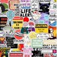 thumbnail image 1 of Bulbacraft 100Pcs Funny Adulting Stickers Adulting Is Hard Stickers Funny Decals For Adults Adult Reward Decals Gifts For Women & Men, 1 of 4