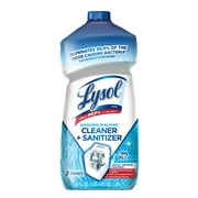 Lysol Washing Machine Cleaner + Sanitizer, Front Load and Top Load Cleaner, For Washer Sanitizing and Cleaning, 36oz