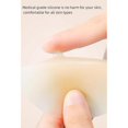 thumbnail image 2 of 6 Pairs Nipple Covers Silicone Pasties for Women, Reusable Nippleless Covers Invisible Adhesive Sticky Breast Petals Cream, 2 of 8
