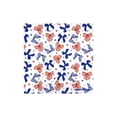 thumbnail image 5 of Fourth of July Women’s Striped Bows Bandana from Way to Celebrate, One Size, White/Multi, 5 of 6