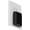 Black, variant on iHome AC Pro 20W Dual-Port Charger, Flat Wall Block, USB-C and USB-A Ports
