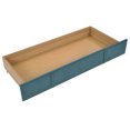 thumbnail image 7 of Queen Size Storage Bed, Velvet Upholstered Platform Bed with a Big Drawer, Blue, 7 of 7