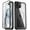 Black, variant on Poetic Guardian MagPro Case for iPhone 15 Plus 6.7 Inch,[Compatible with MagSafe][20 FT Mil-Grade Drop Tested] Full-Body Shockproof Rugged Clear Cover with Built-in Screen Protector, Green/Clear