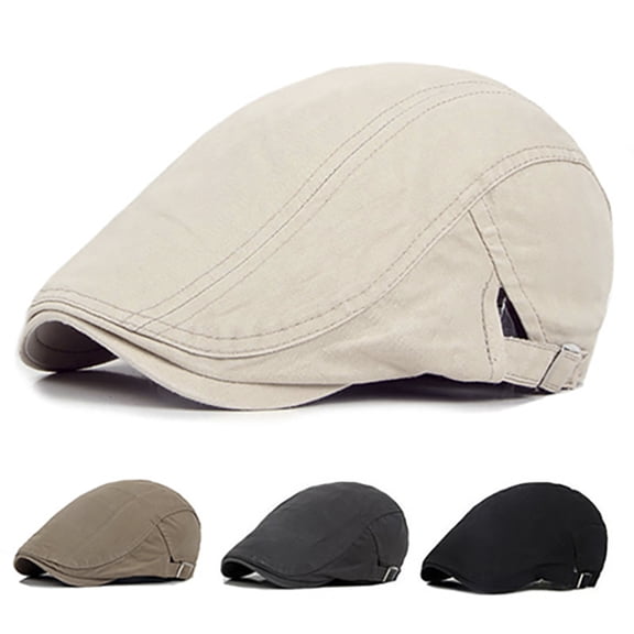 Leaveforme Berets Regular Fit Foldable High Visibility Good-looking Newsboy Cap Head Decoration