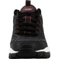 thumbnail image 2 of Skechers Men's Energy Afterburn Lace-Up Black/Silver/Red Sneaker 11 W US, 2 of 5