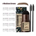 thumbnail image 4 of Kit de plantilla de sello de cejas a prueba de agua Cosméticos Herramientas de maquillaje de ojos de color natural Tmvgtek Cuidado Belleza, 4 of 6
