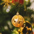 thumbnail image 5 of Juego de 6 bolas de Navidad de 6 cm con purpurina blanca y roja para colgar en el árbol de Navidad, adornos navideños para el hogar, 5 of 5