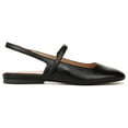 thumbnail image 2 of Naturalizer Womens Connie Mary Jane Slingback Ballet Flat Black 12W, 2 of 5