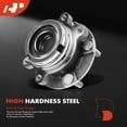 thumbnail image 4 of A-Premium Wheel Hub and Bearing Assembly Compatible with Nissan Altima 2007-2012 L4 2.5L Front Left or Right, 4 of 9