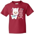 thumbnail image 3 of Inktastic My Great Aunt Loves Me- cute and happy llama Youth T-Shirt, 3 of 5