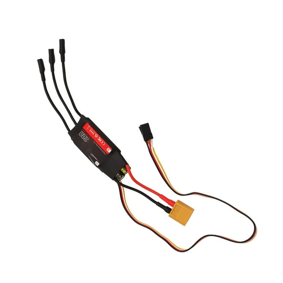 20A Electronic Speed Controller, 20A Brushless ESC Over Temperature Energy Efficient Start Energy Recovery for Fixed Wing Drone