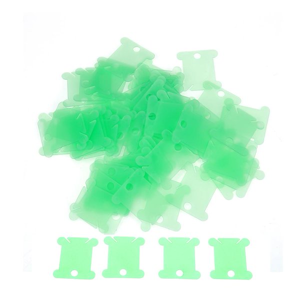 100 Uds hilo de punto de cruz práctico tablero de hilo de plástico para algodón de punto de cruz Hugtrwg Para estrenar
