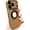Brown, variant on Magnetic Designed for iPhone 13 Pro Max Case,[Compatible with ][Military Grade Drop Protection&Camera Lens Protector Cover],Matte Logo View Hard PC Shockproof Protective Cover,White