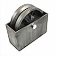 thumbnail image 3 of 6" Cast Iron V-Groove Wheel with Weldable Steel Box for Sliding/Rolling Gate (1), 3 of 4