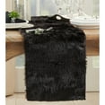 thumbnail image 5 of Saro Lifestyle Juneau Collection Faux Fur Table Runner White 15"x72", 5 of 5