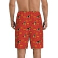 thumbnail image 2 of Balery German Shepherd Dog Men's Cotton Knit Pajama Shorts Waistband & Pockets,Short Pajama Pants-Medium, 2 of 8