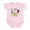 Petal Pink, variant on CafePress - Four Agility Obstacles Baby Creeper - Baby Light Bodysuit, Size Newborn - 24 Months