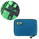 thumbnail image 4 of Bolsa de almacenamiento de cables USB impermeable de 2 capas, organizador electrónico, estuche para dispositivos digitales (azul real), 4 of 7