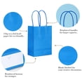 thumbnail image 3 of Uralili 50-Pack Gift Bags with Handles – Versatile Party Favor Bags for Weddings, Birthdays, and Celebrations – Eco-Friendly 6.3x4.7x2.4" Multi-Use Bags, 3 of 5