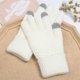 thumbnail image 4 of Guantes cálidos de invierno para hombre y mujer, manoplas de punto elásticas, Guantes de lana con dedos completos, Guantes de ganchillo para mujer, 4 of 5