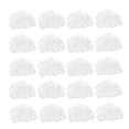 thumbnail image 1 of 2000 Pcs Decor 5 mm White Plastic Hole Drilling Cover, 1 of 5